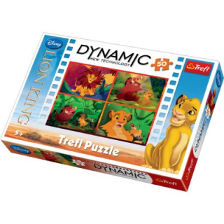 3D puzzle Leví kráľ