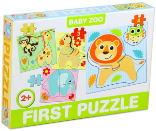 Baby puzzle zvieratká