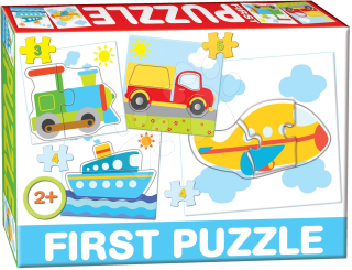 Baby puzzle doprava